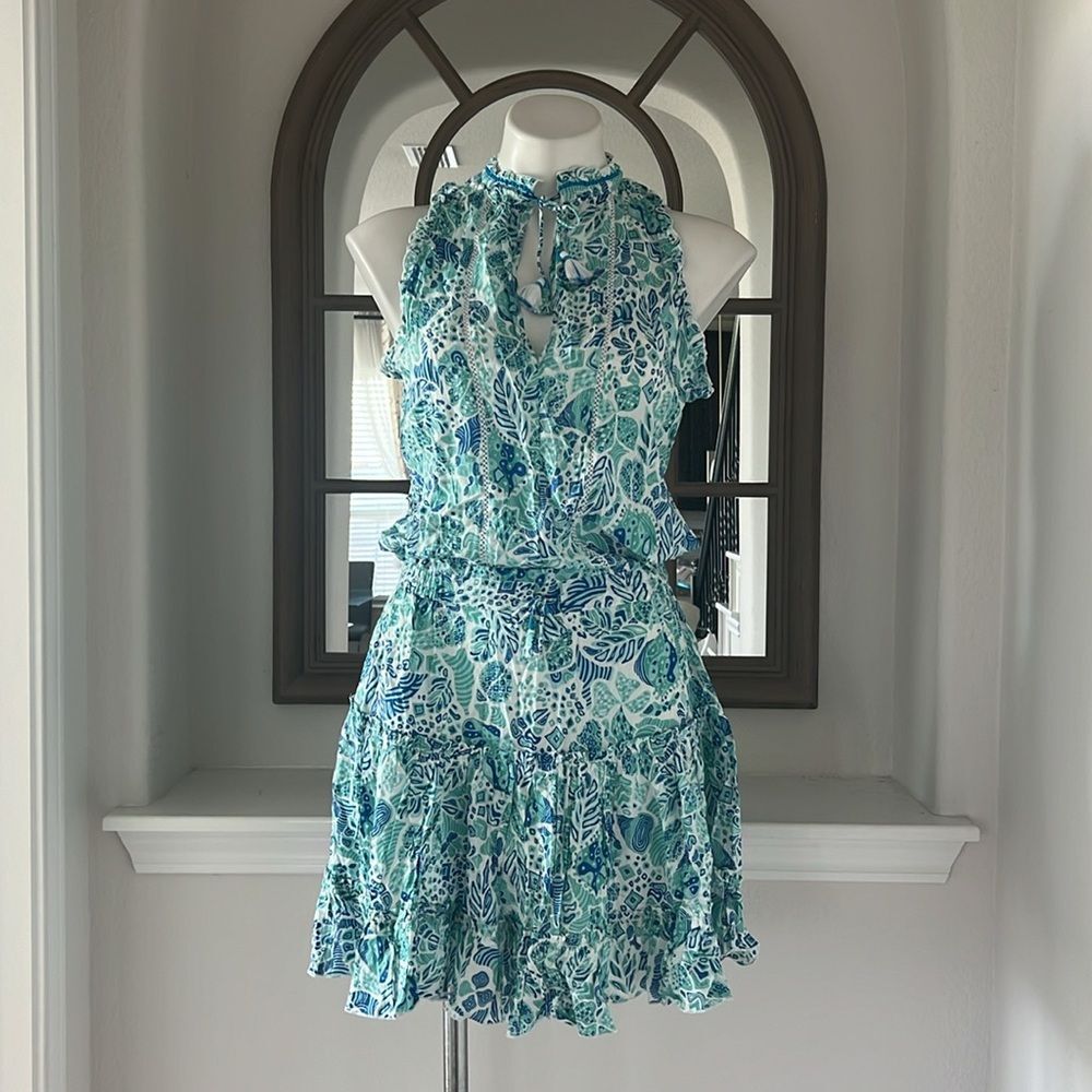 Poupette St. Barth Clara Sleeveless Mini Dress, Revolve, NWT, Size M - Picture 5 of 14